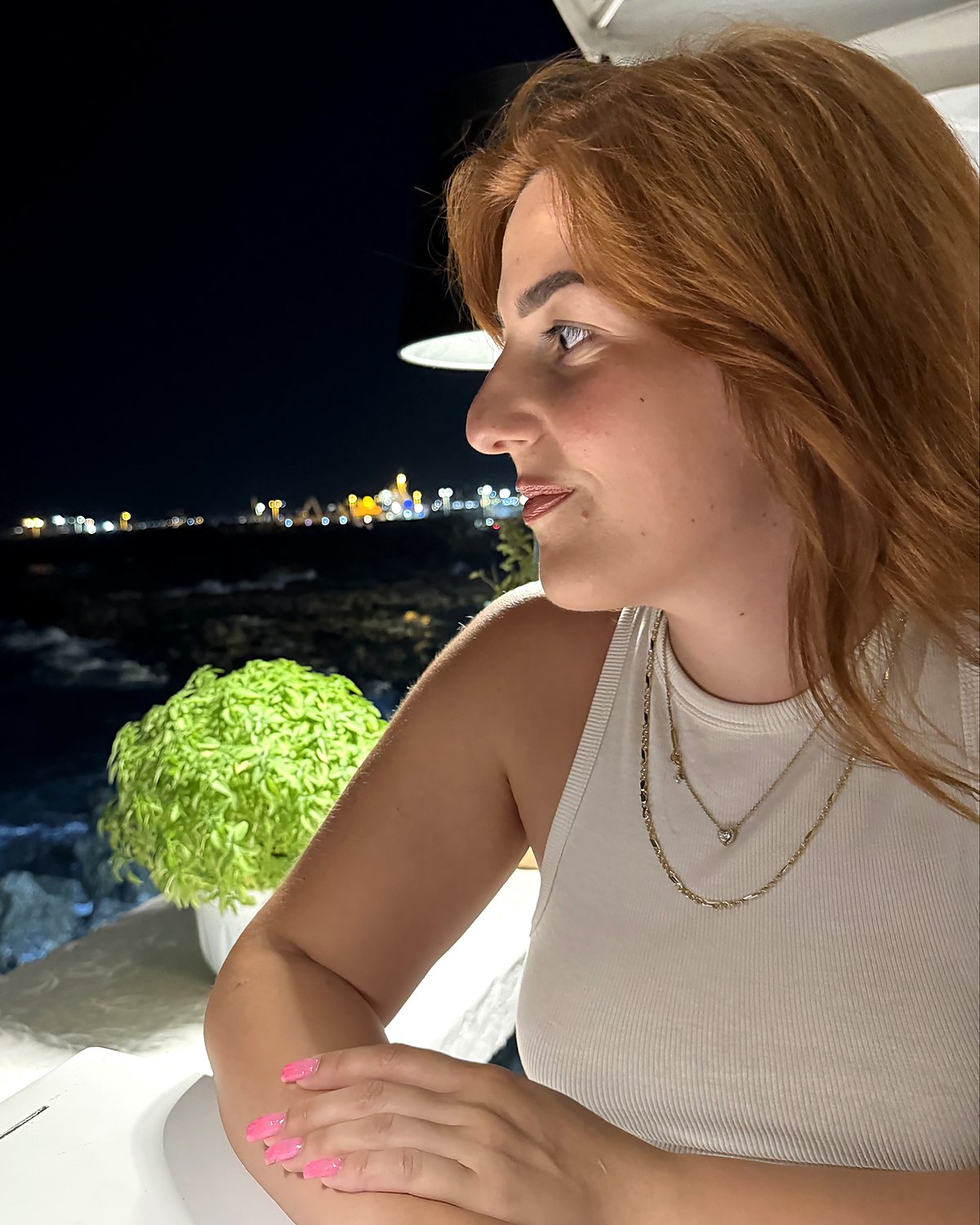 Maria Karyda, nagelstyliste en eigenaar van Nails Greek Way in Hank